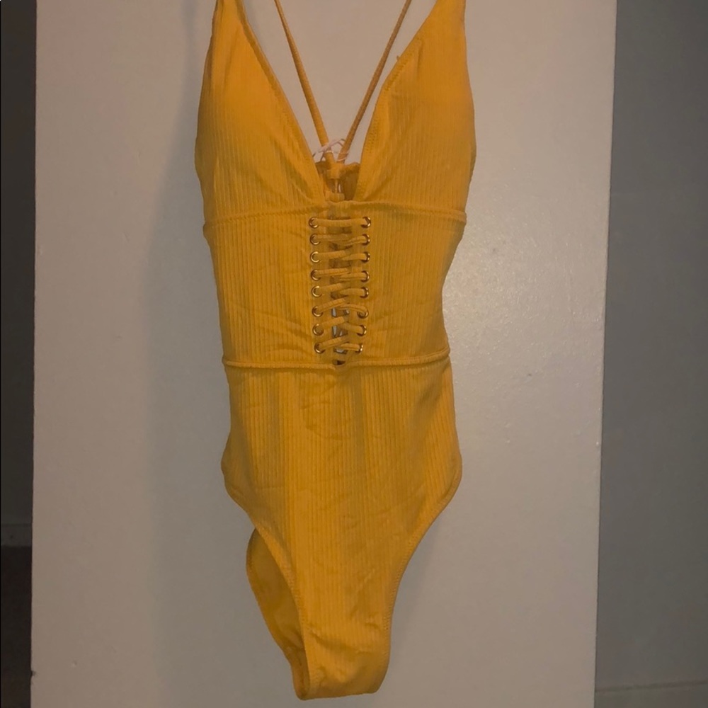 Yellow one piece